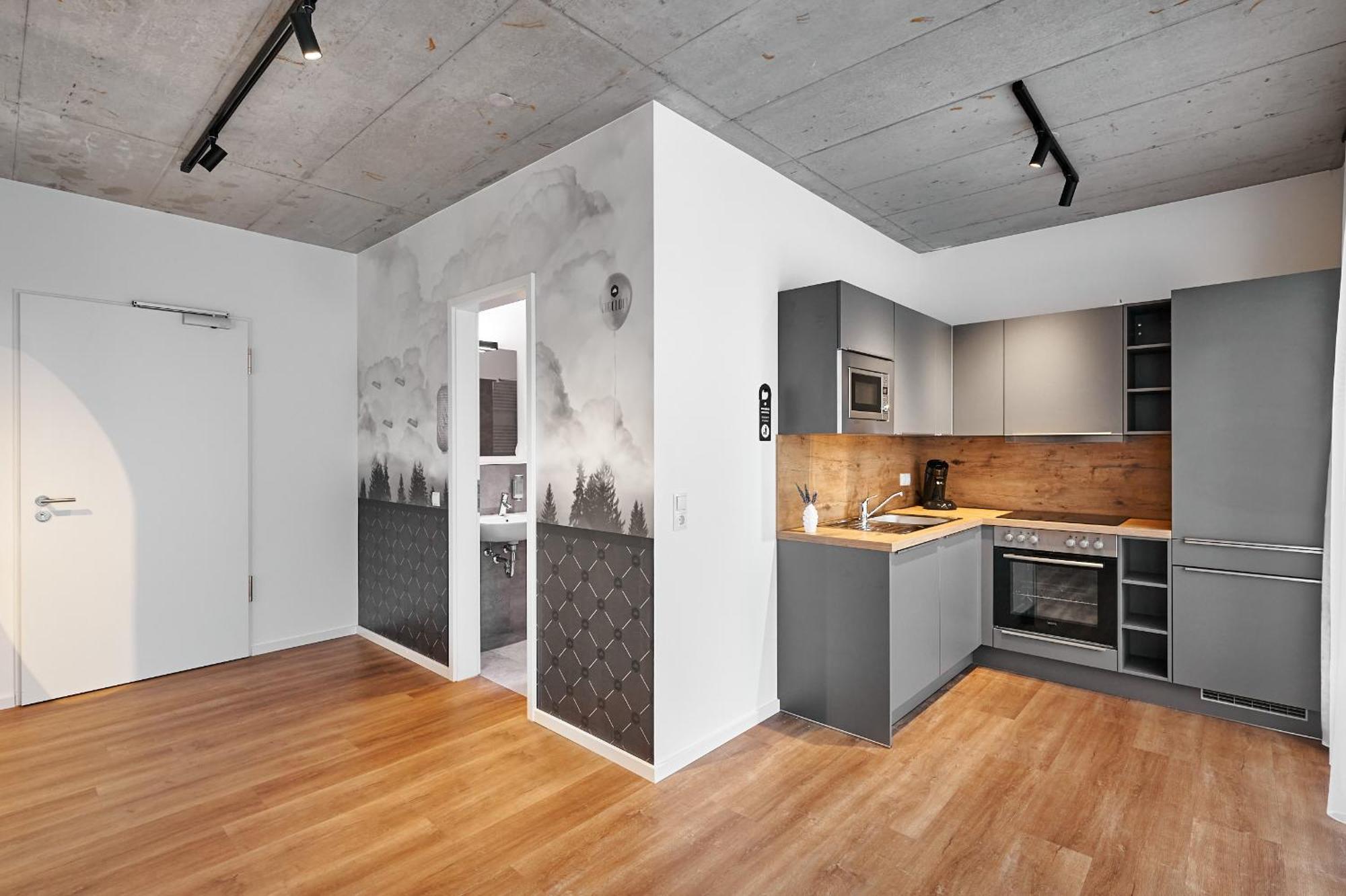 The Cloud Suite Apartments Friburgo em Brisgóvia Quarto foto